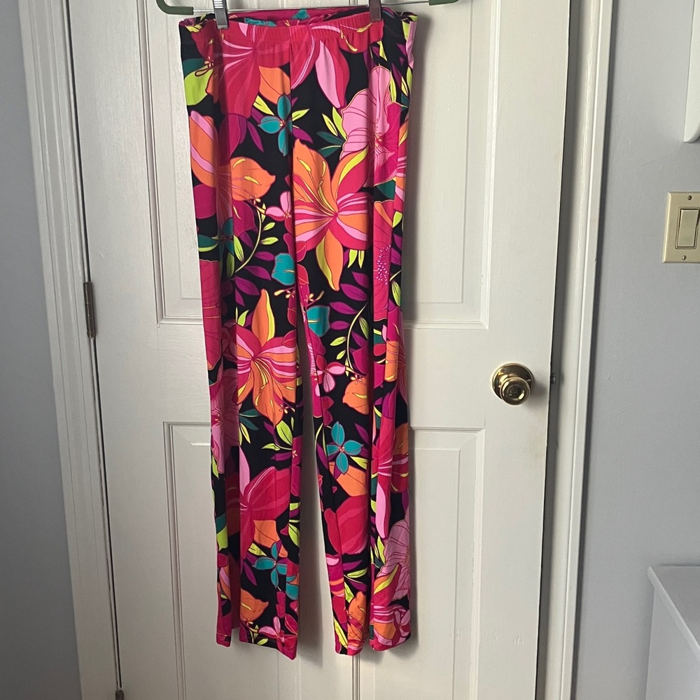 NWT Trina Turk lounge pants beach coverup M